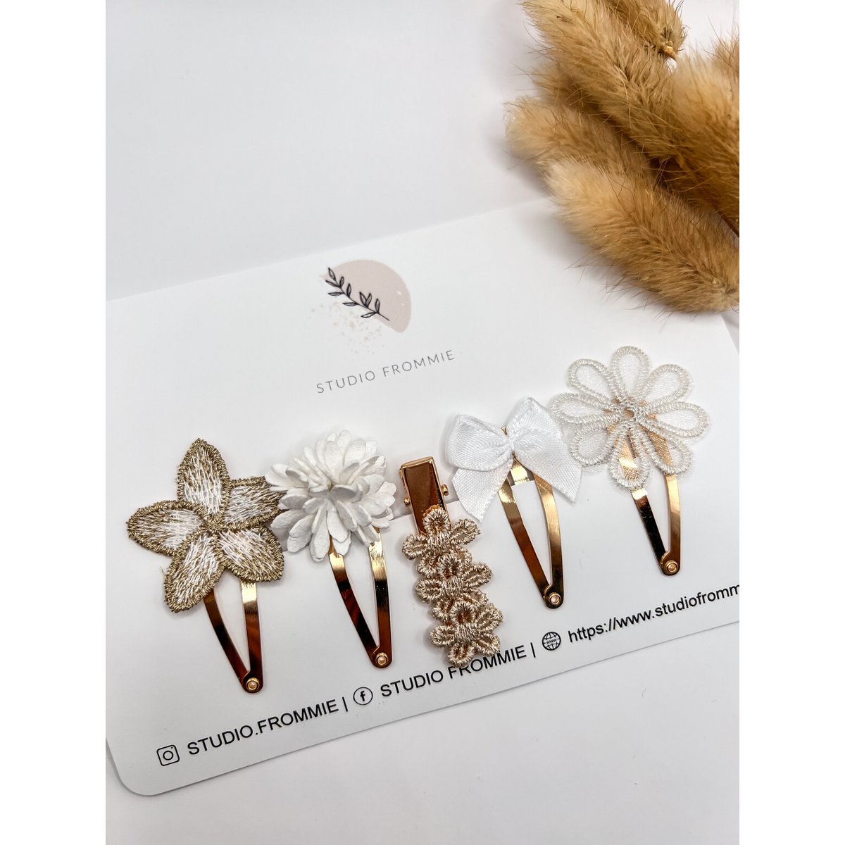 Set of hair clips Bo