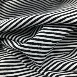 Bandeau à cheveux bandes rayures en coton jersey