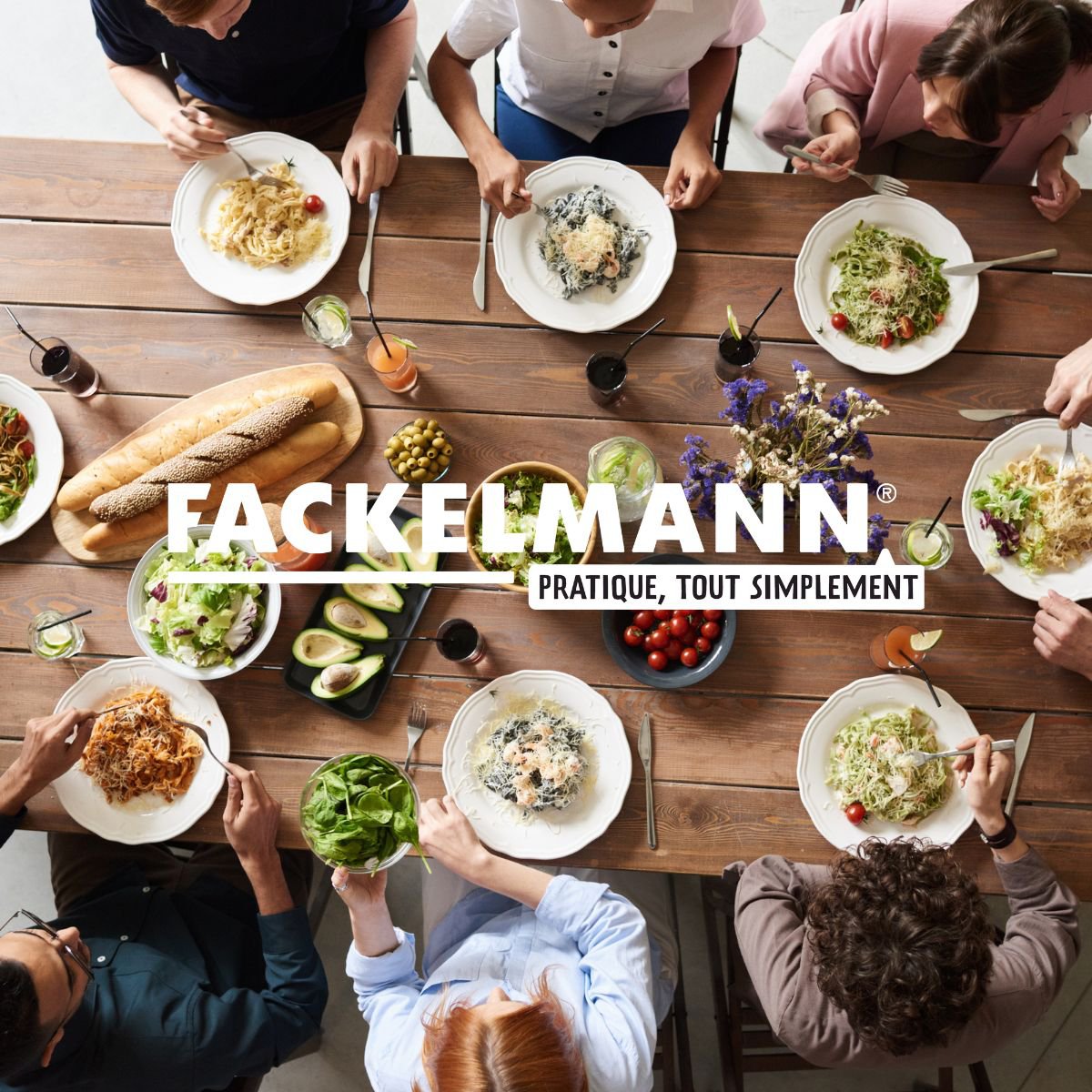 9er Set Fackelmann Oval Edelstahl Küchenutensilien