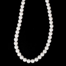 Parelsnoer 8mm, 78cm, wit