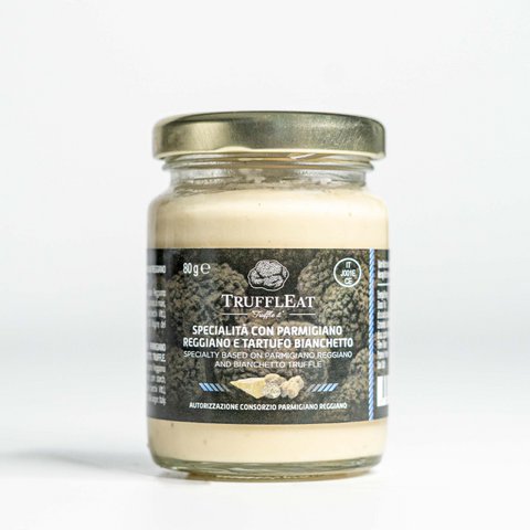 Parmesankäse und Bianchetto-Trüffelcreme 80 gr