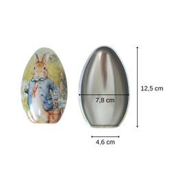 Œuf de Pâques à remplir 12,5 cm Fackelmann Pâques
