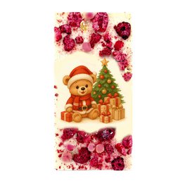 Osito de Navidad chocolate blanco premium 95g