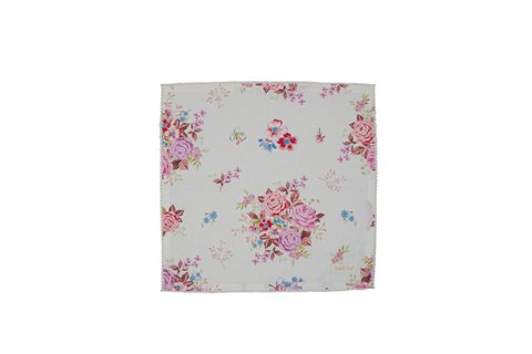 Serviette mit Spitze Flora 40x40 cm Isabelle Rose