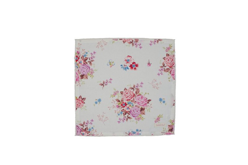 Serviet med blonder Flora 40x40 cm Isabelle Rose