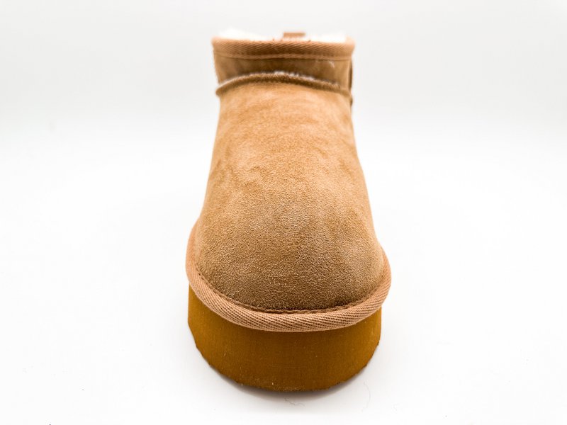 thies 1856 ® Platform Shorty Boots chestnut