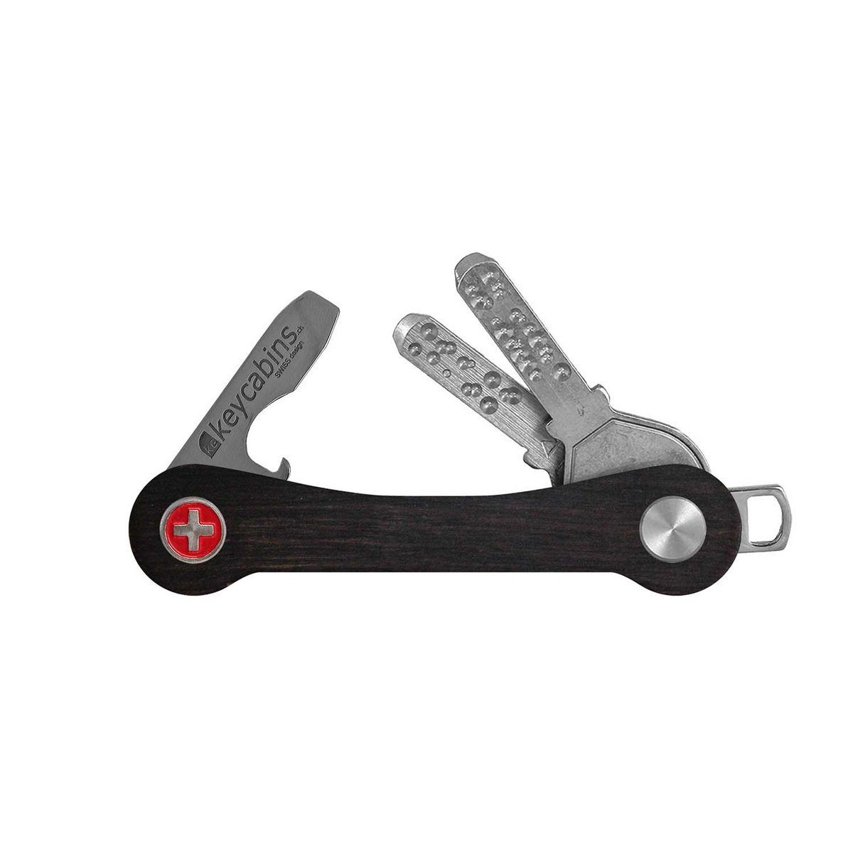 Key organizer wood S1 dark rosewood