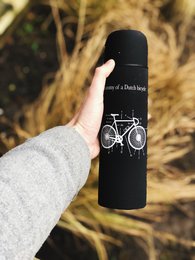 Retulp Insulated double wall bottle 500ML - Black Bicycle