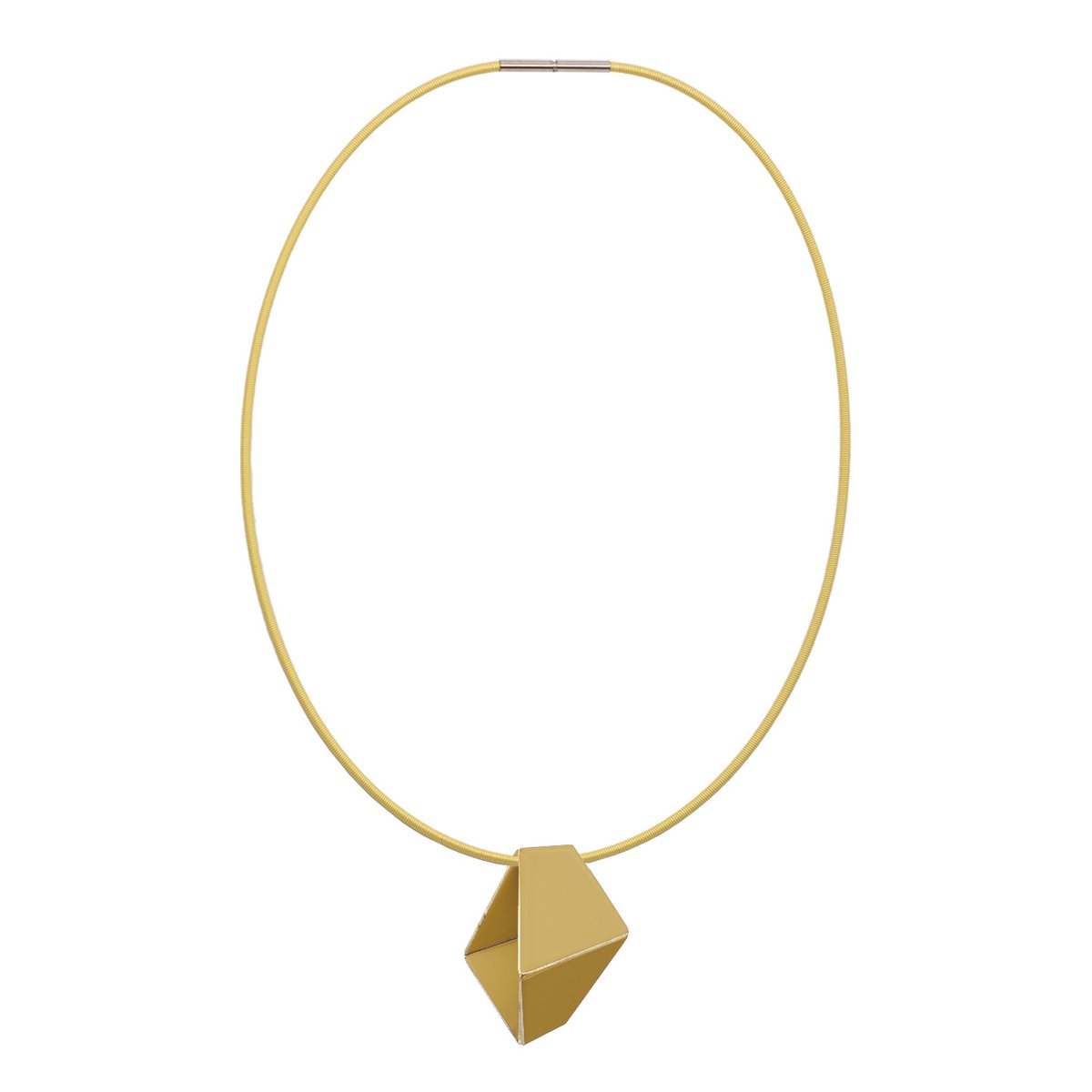 Collana piegata corta