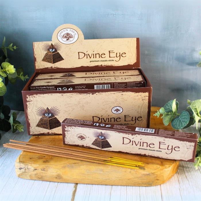 Green Tree Divine Eye Hand Rolled Natural Incense Sticks