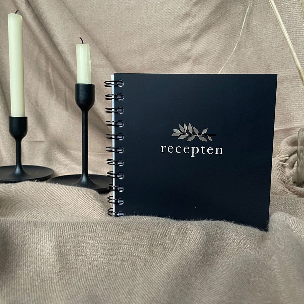 Rezeptbuch - Schwarz
