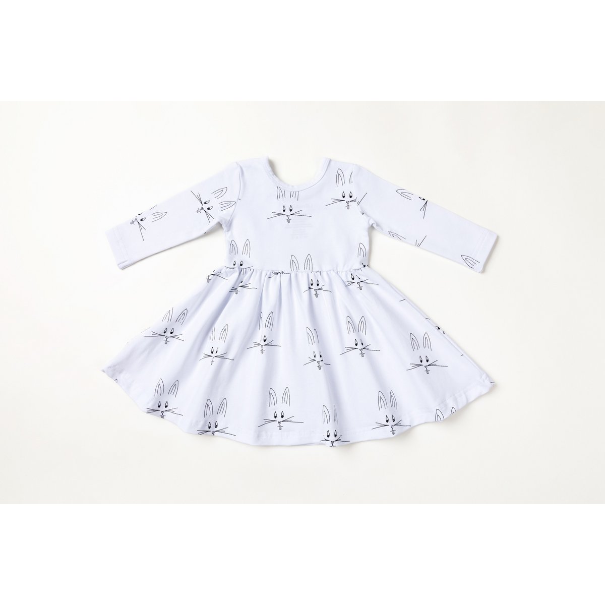 Long-Sleeved Dress with Malia the Rabbit