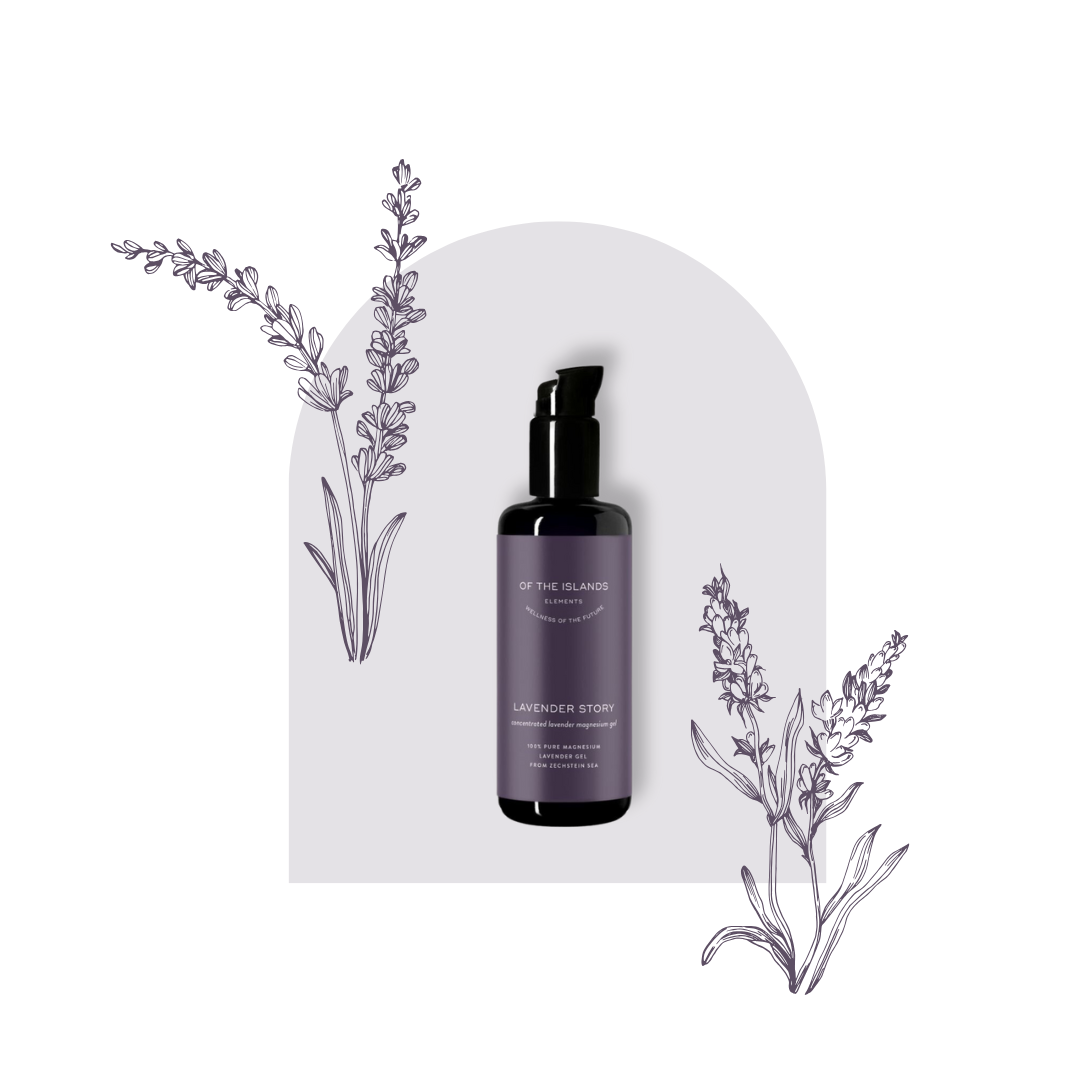 Lavendel magnesiumgel