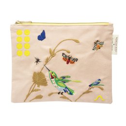 Pouch Botanical Pink
