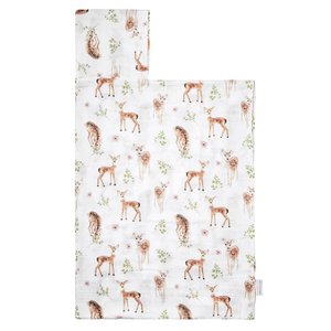Bamboe mousseline handdoek - Fawns