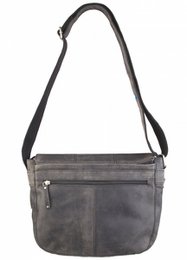 Femogtyve messengerbag anker sort *en taske to stilarter *