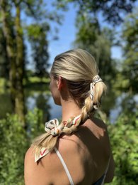 The Life Barn Abundance silk scarf