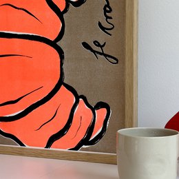 Le Croissant (open edition) | Risography print