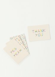 Postcard Thank you - Creative Notes