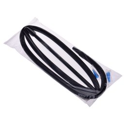Shisha/Shisha/Shisha-Schlauch mit Soft-Touch-Silikon-Oberfläche – mit Aluminiumgriff – Schwarz – erhältlich in Rot, Blau und Schwarz – 1,5 m – geeignet für alle Arten von Shishas