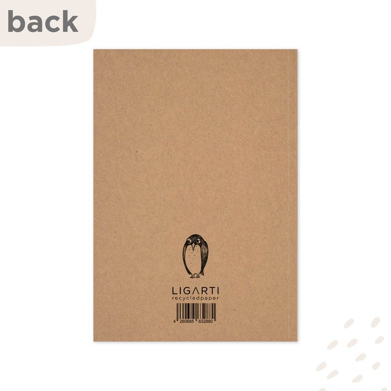 Notizbuch - Pinguin Love Story