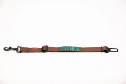 Cintura di sicurezza in nylon marrone
