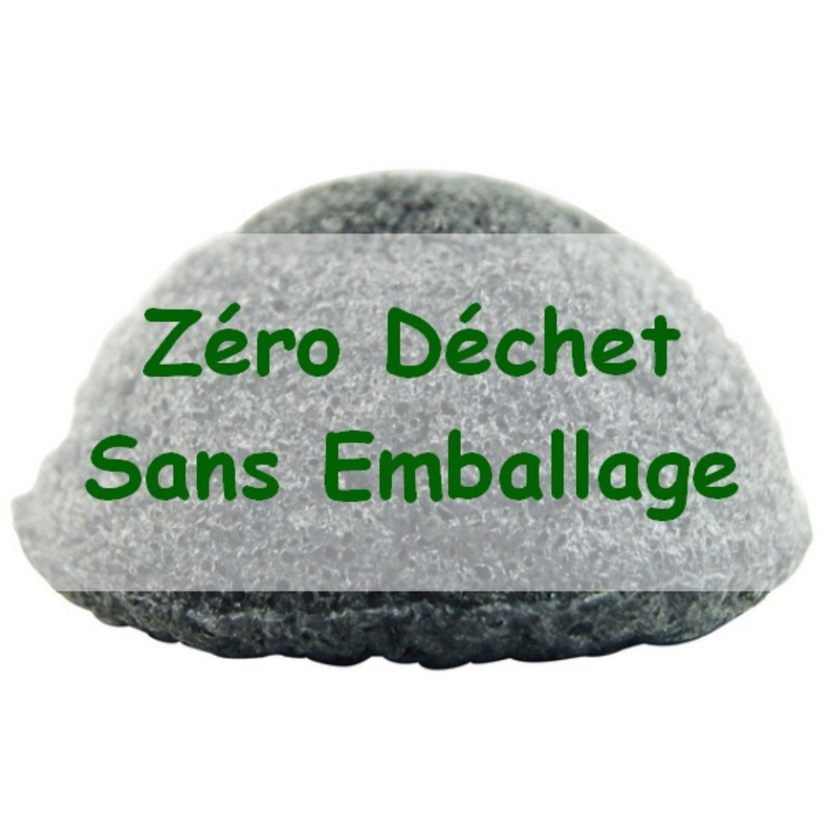 Zero waste Konjac Natural Konjac Face with bamboo coal