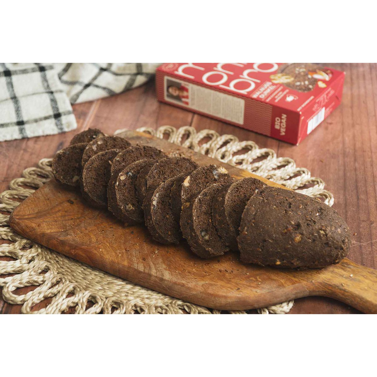 Glutenfreie Maronibrot Backmischung Dunkles Walnuss