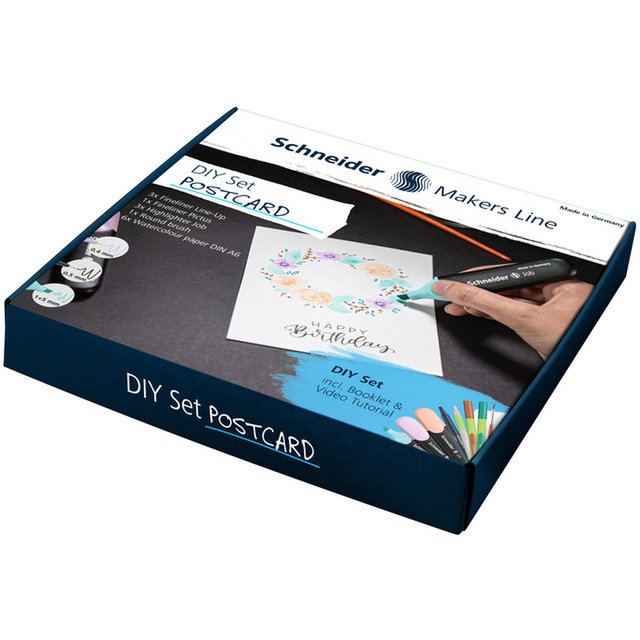 Set de bricolaje de postales Schneider