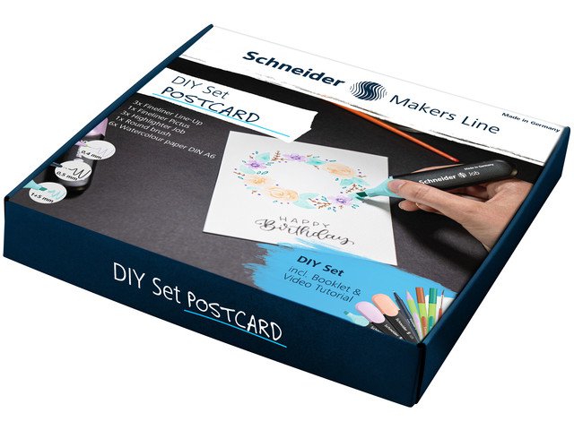 Set de bricolaje de postales Schneider