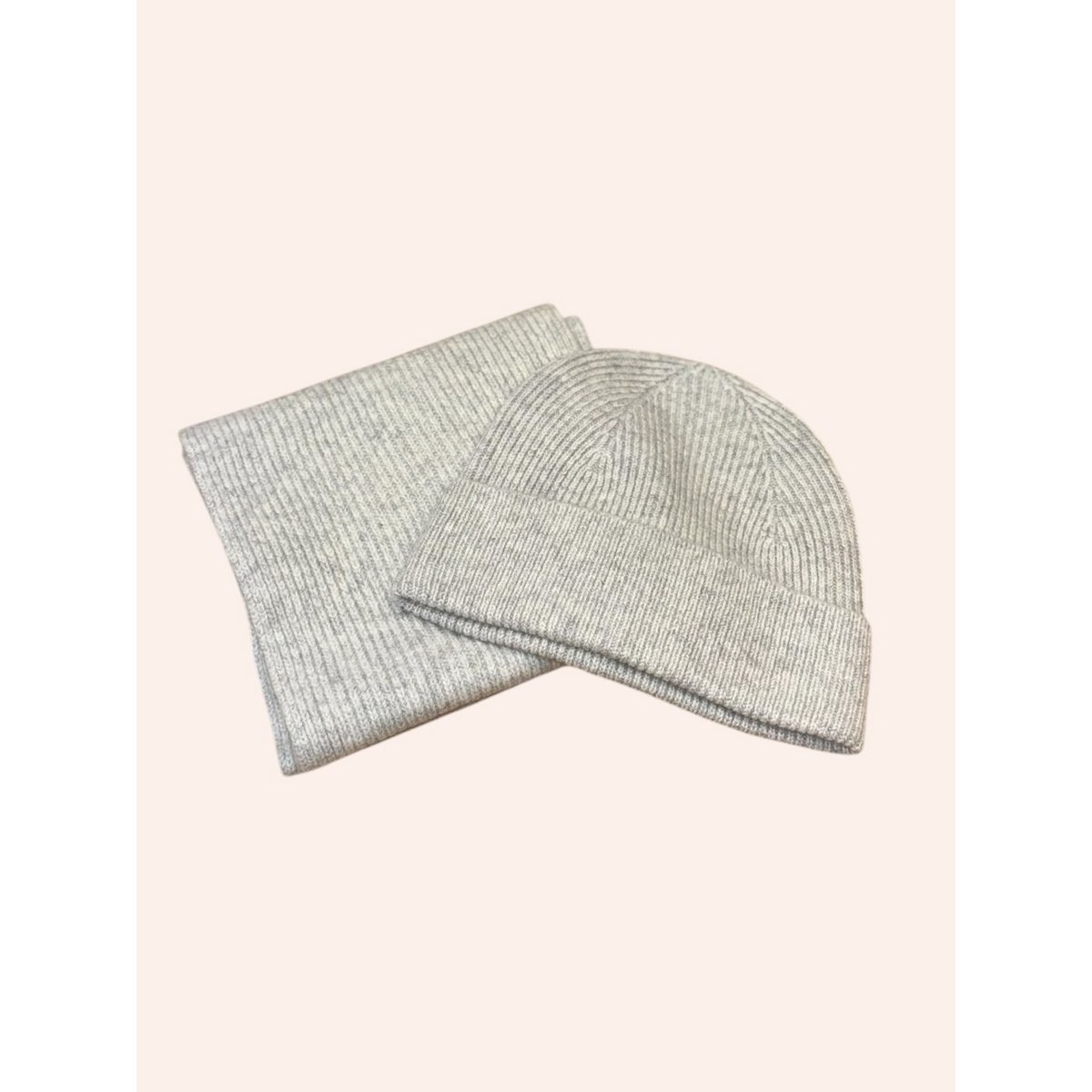 Bonnet et écharpe en 100% laine merinos