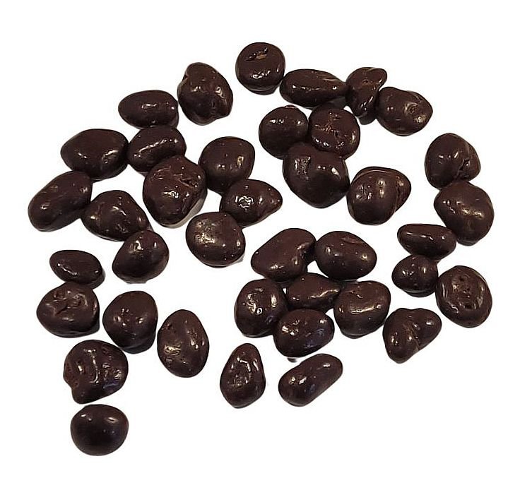 Canneberge garnie de chocolat noir - 200 grammes