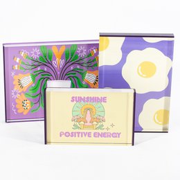 Photo frame Geo purple