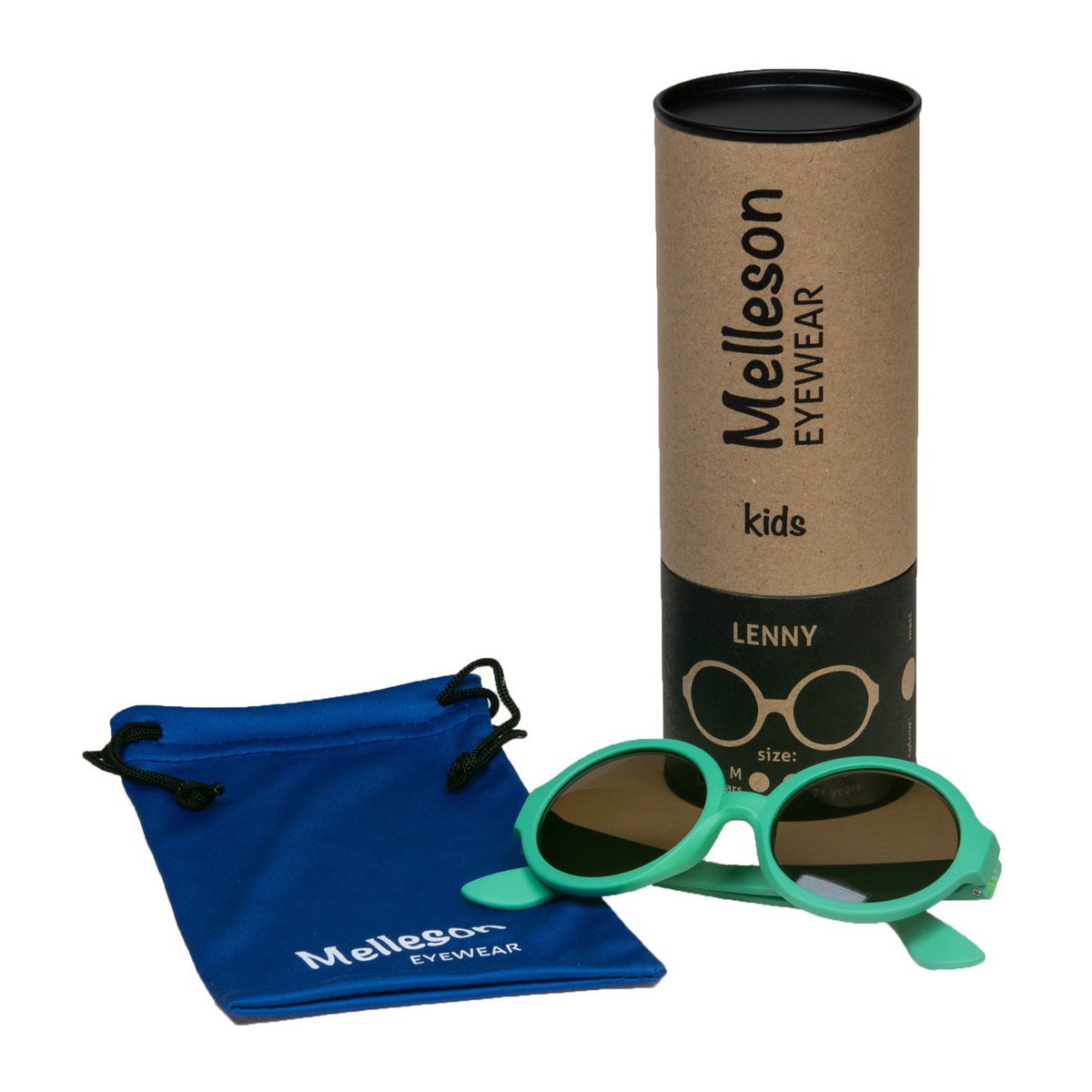 Occhiali da sole per bambini Lenny 3-7 anni - taglia M - Verde