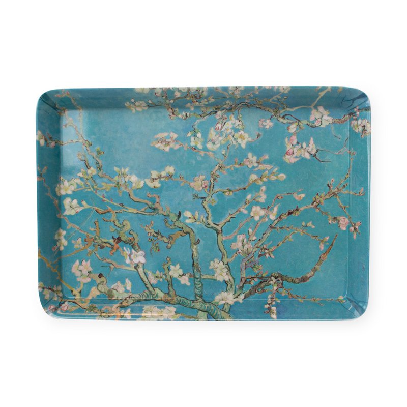 Mini vassoio, 21 x 14 cm, Fiori di mandorlo, Van Gogh