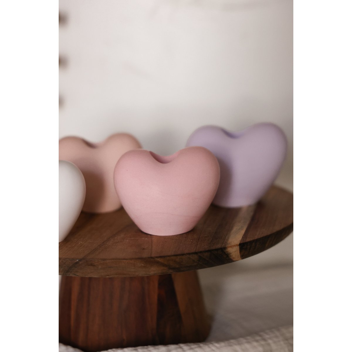 Heart candlestick