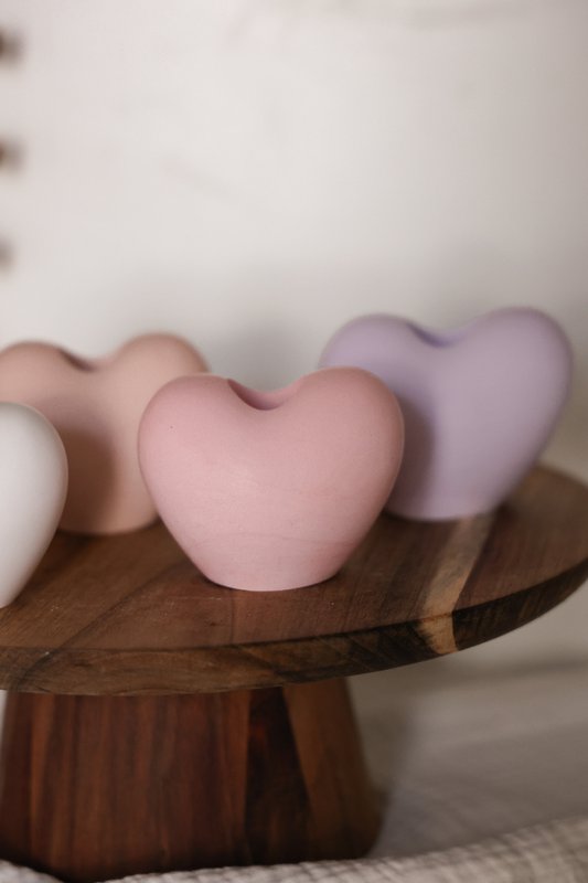 Heart candlestick