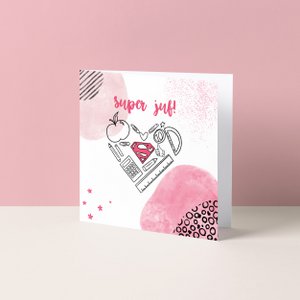 Greeting card | Super teacher!
