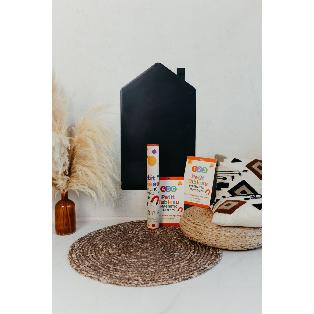 Tableau magnétique pour enfants - Maison