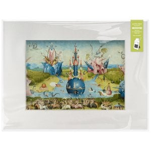Mattierter Druck mit Reproduktion, XL, J. Bosch, Der Garten der irdischen Freuden