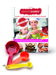 Kinderleichte Becherküche - Leckere Backideen für Kinder (Band 2), inkl. 3-teiliges Messbecher-Set