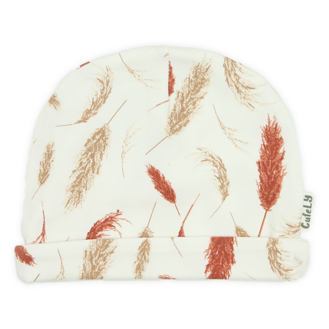 Beanie | Pampas pluimen | Off white