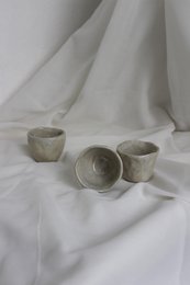 Perlenhandgefertigte Keramikbecher