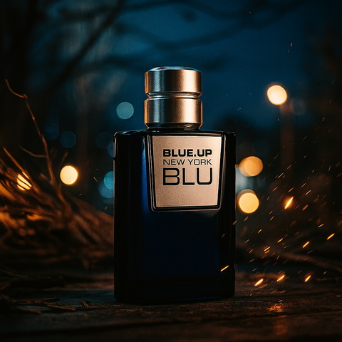 Blue Up New York Blue Männer - Herren -Toilettenwasser 100 ml | Aromatisches und magnetisches Holz