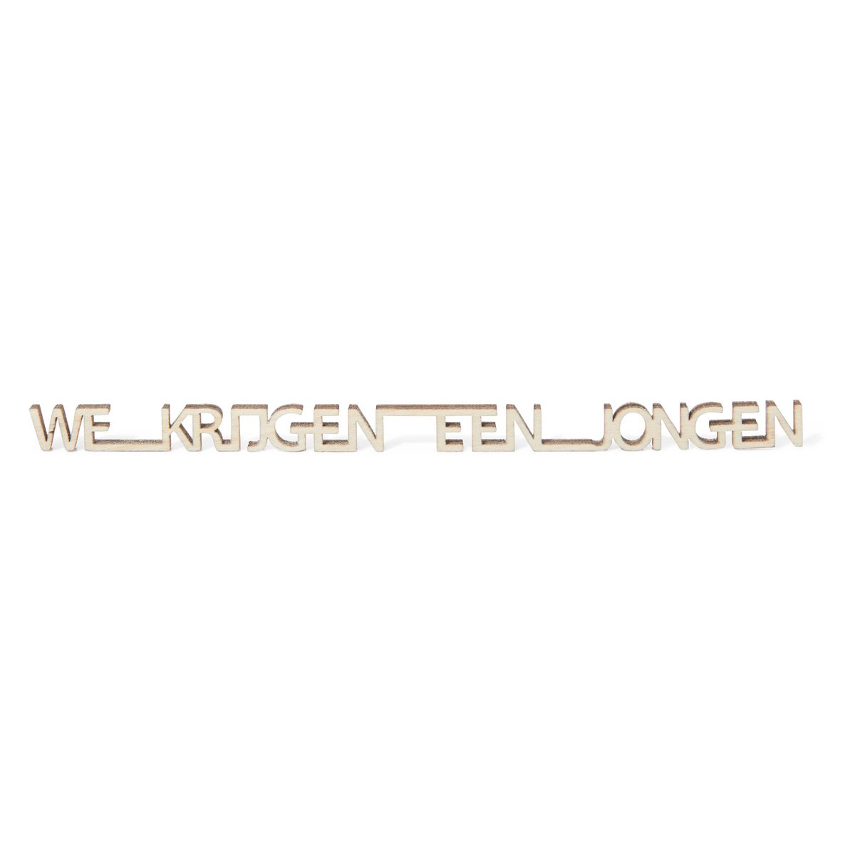 We krijgen een jongen!