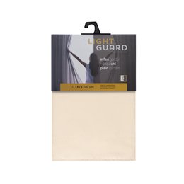 Light Guard ready -made curtain - Lightly transmitting - Length adjustable - with rings - 140x280cm