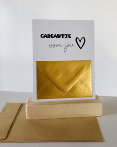 Wenskaart envelop