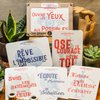 Coffret de 6 Cartes Letterpress Anatomie Subjective (avec enveloppes)