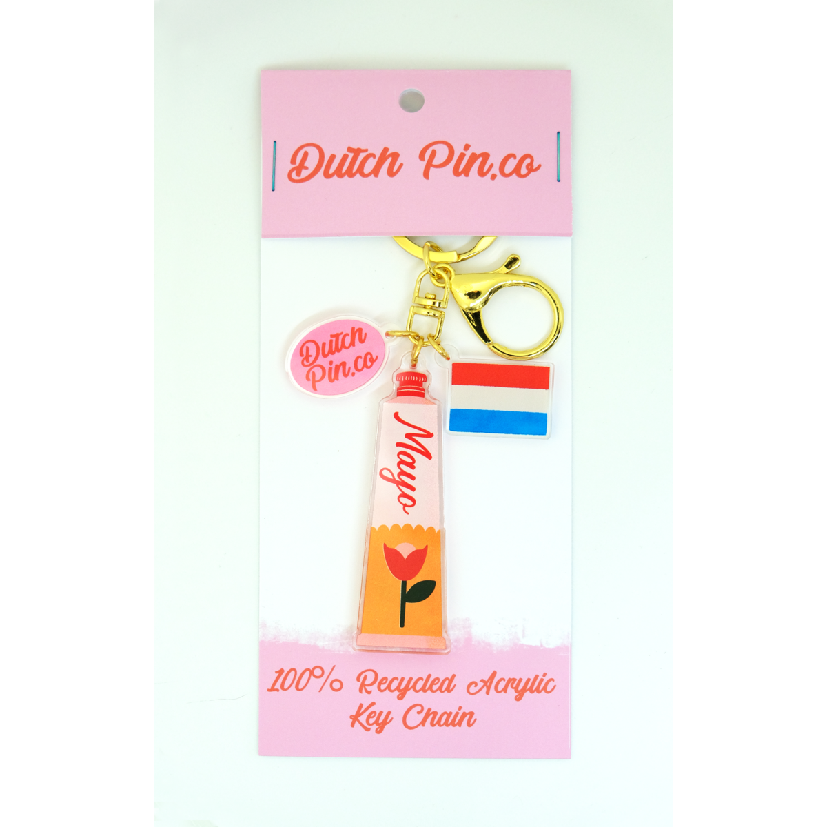 Nederlandse Mayo Sleutelhanger