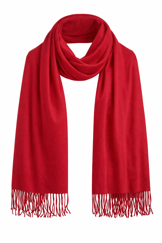 HS Cashmere Look tørklæde - 10+ farver - 180x68cm - Alsidig brug